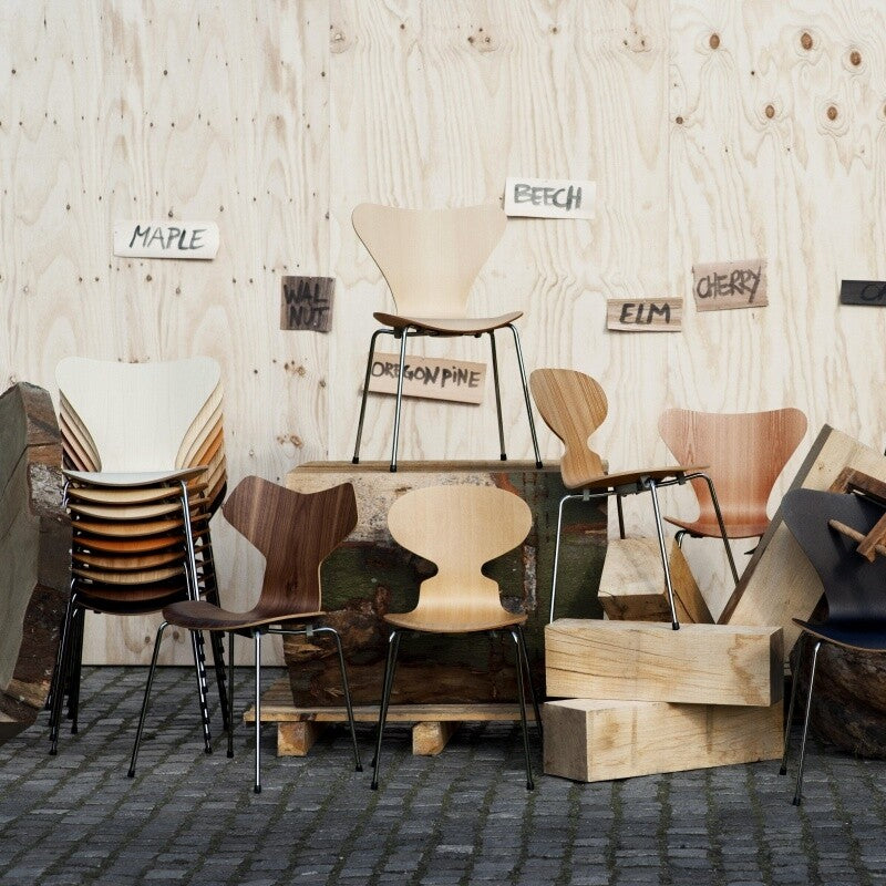 Fritz Hansen Serie 7™ Stuhl Naturfurnier