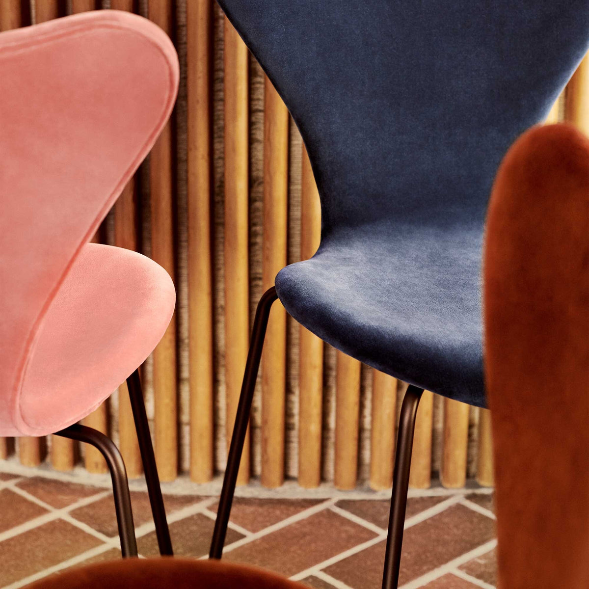 Fritz Hansen Serie 7™ Stuhl Samt
