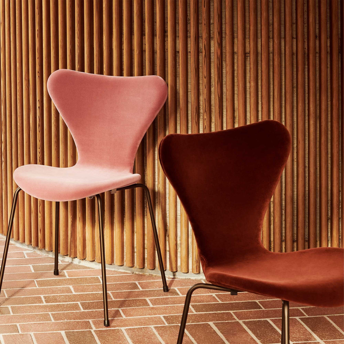 Fritz Hansen Serie 7™ Stuhl Samt
