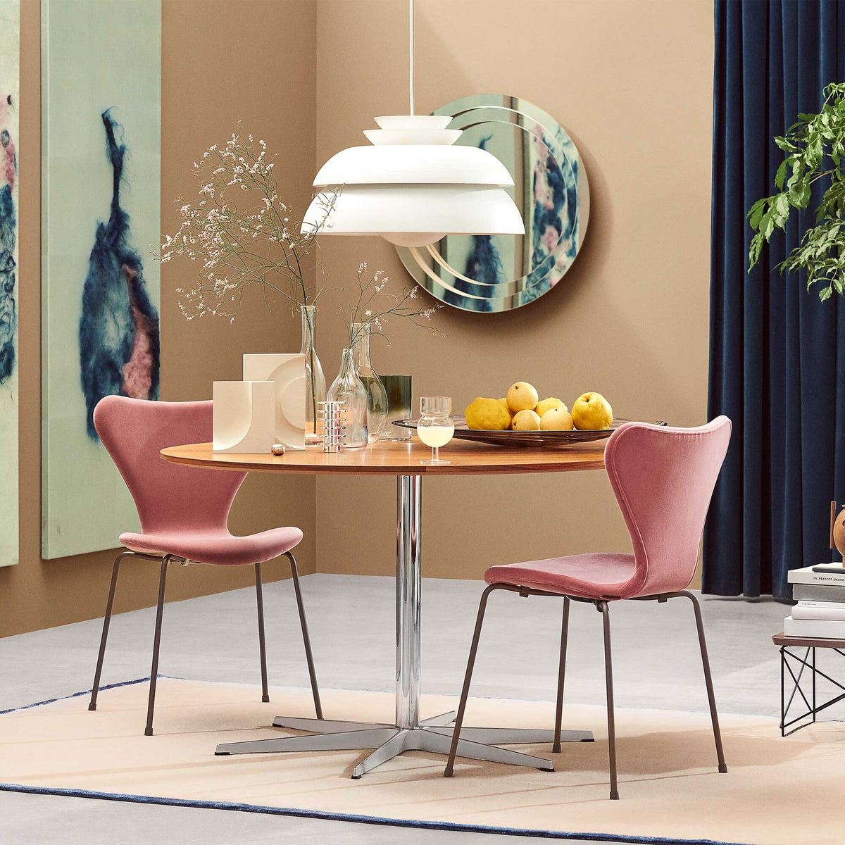 Fritz Hansen Serie 7™ Stuhl Samt