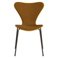 Fritz Hansen Serie 7™ Stuhl Vorne gepolstert Braun Bronze
