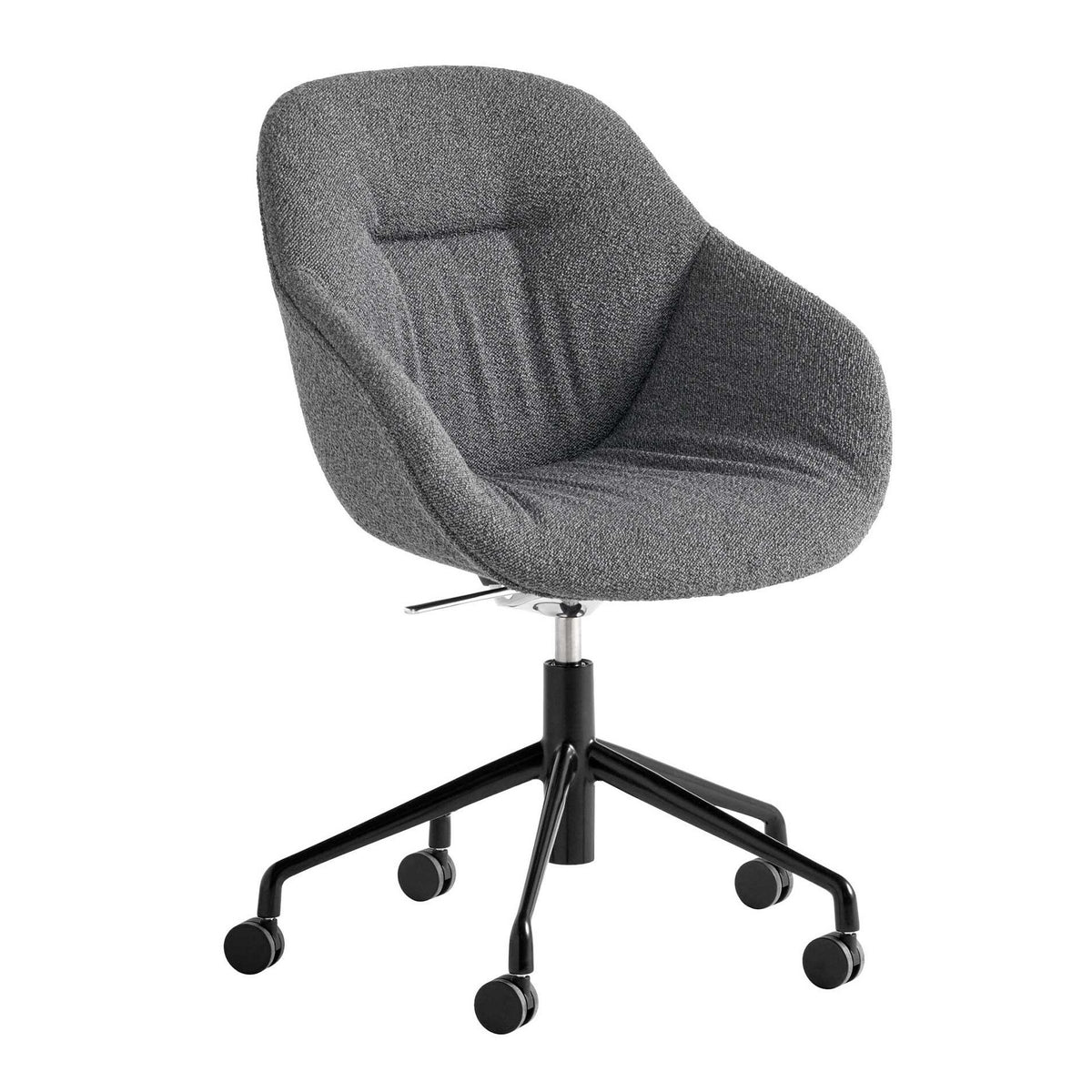 HAY About a Chair AAC 155 Soft Bürostuhl Gestell schwarz