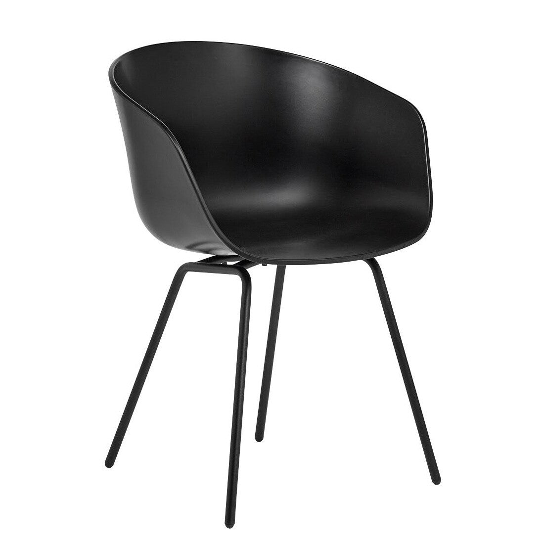 HAY About a Chair AAC 26 2.0 Armlehnstuhl Gestell schwarz