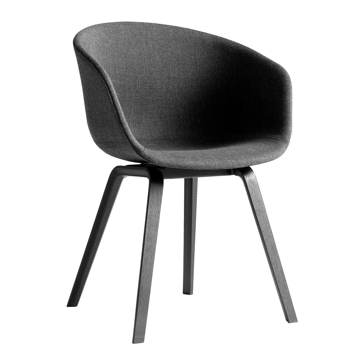 HAY About a Chair AAC 23 Armlehnstuhl Eiche schwarz