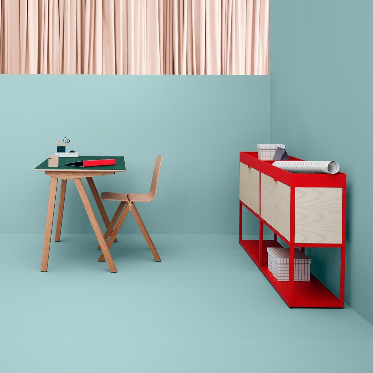 HAY Copenhague CPH90 2.0 Schreibtisch Linoleum