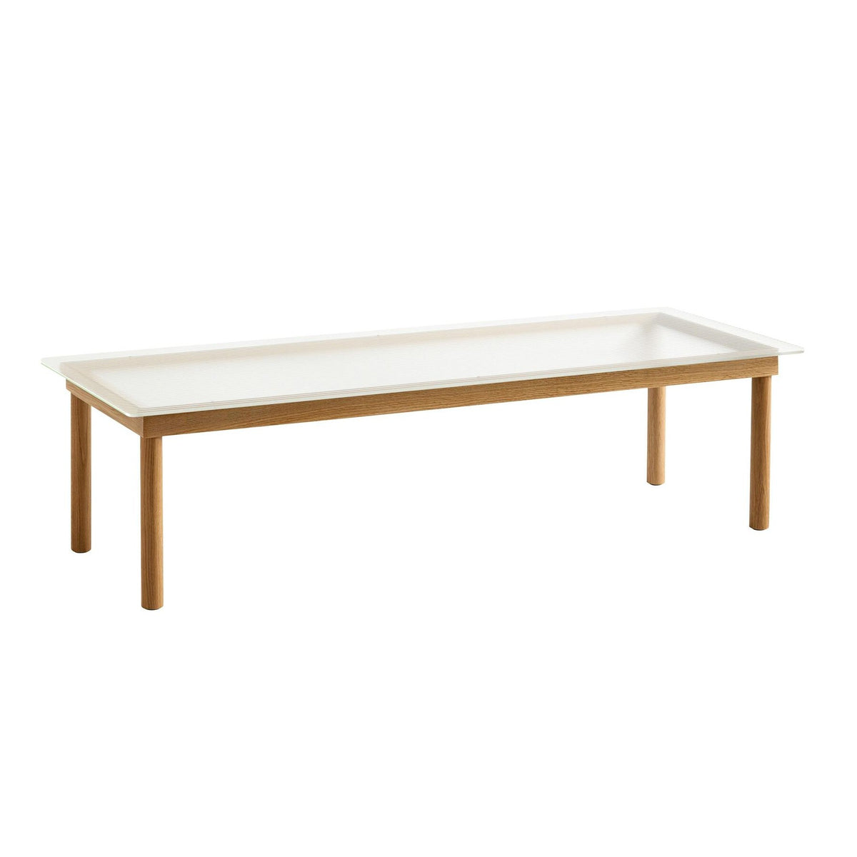 HAY Kofi Couchtisch Gestell Eiche 140x50cm