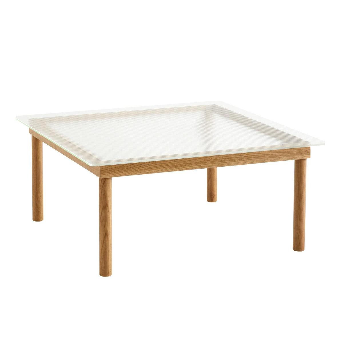 HAY Kofi Couchtisch Gestell Eiche 80x80cm
