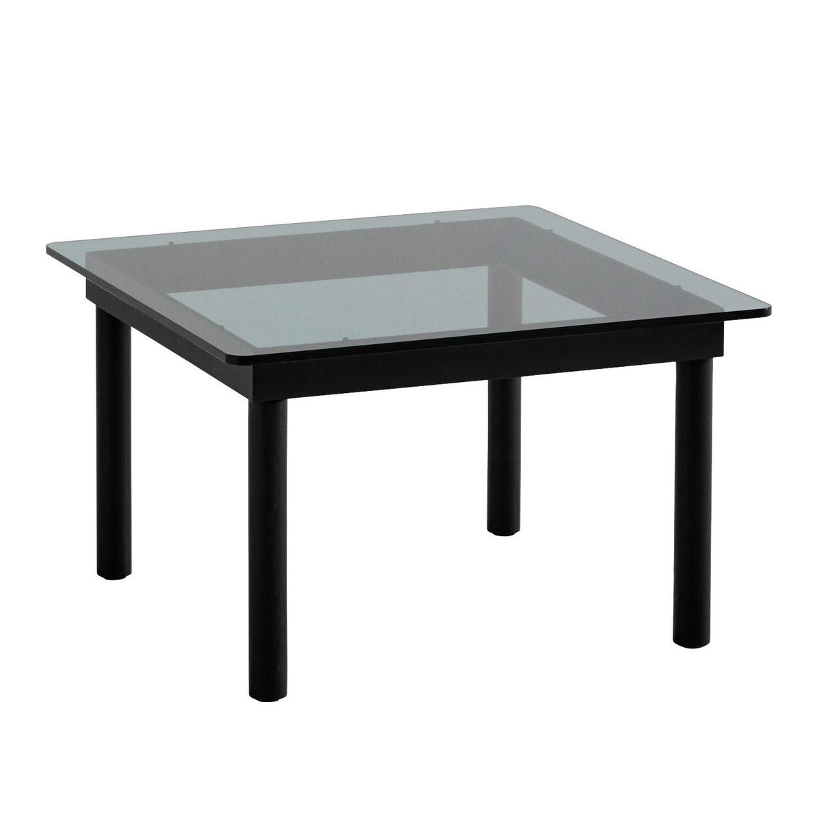 HAY Kofi Couchtisch Gestell Eiche schwarz lackiert 60x60cm