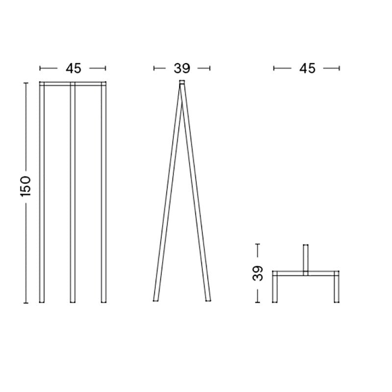 HAY Loop Stand Hall Garderobe 45x150x39cm