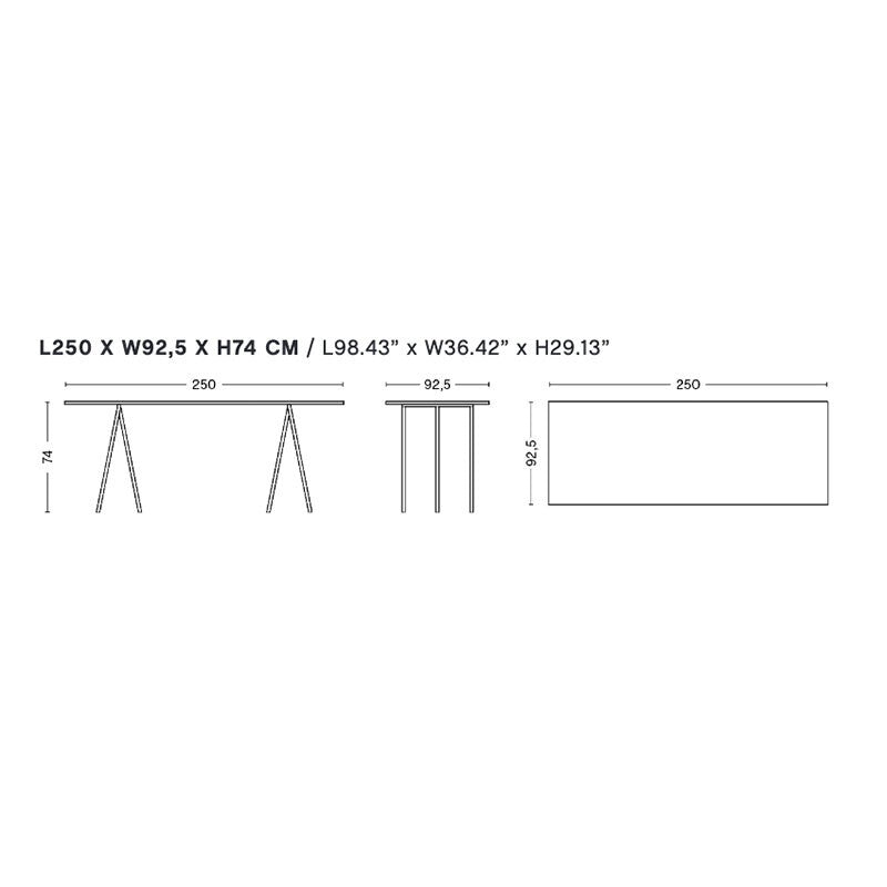 HAY Loop Stand Tisch