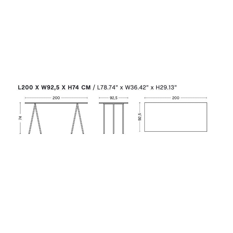HAY Loop Stand Tisch