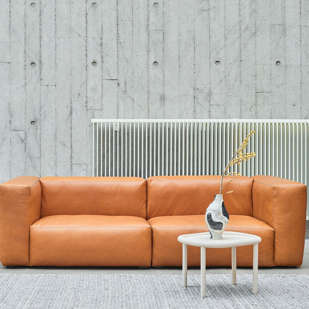 HAY Mags Soft 2,5-Sitzer Sofa Leder 238x103,5x67cm