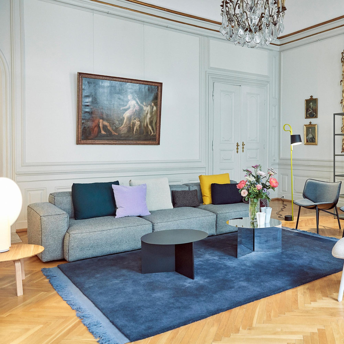 HAY Mags Soft 3-Sitzer Sofa Armlehne niedrig 278,5x103,5x67cm
