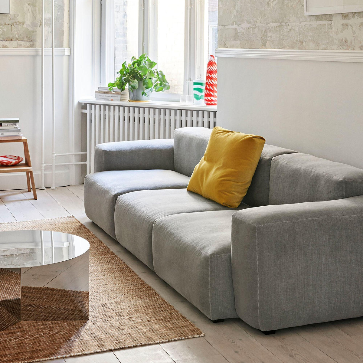 HAY Mags Soft 3-Sitzer Sofa Armlehne niedrig 278,5x103,5x67cm