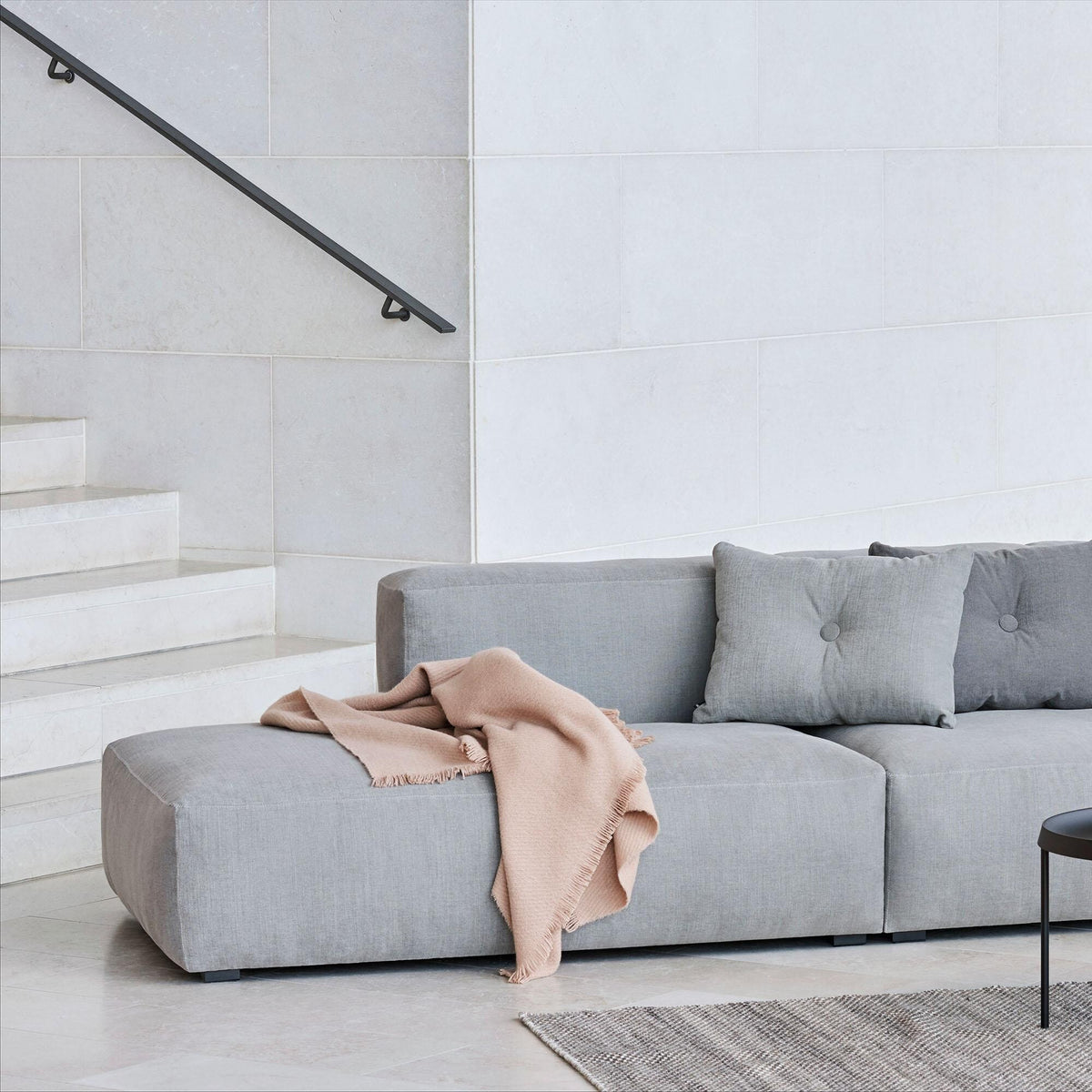 HAY Mags Soft 3-Sitzer Sofa Armlehne niedrig 331x135,5x67cm