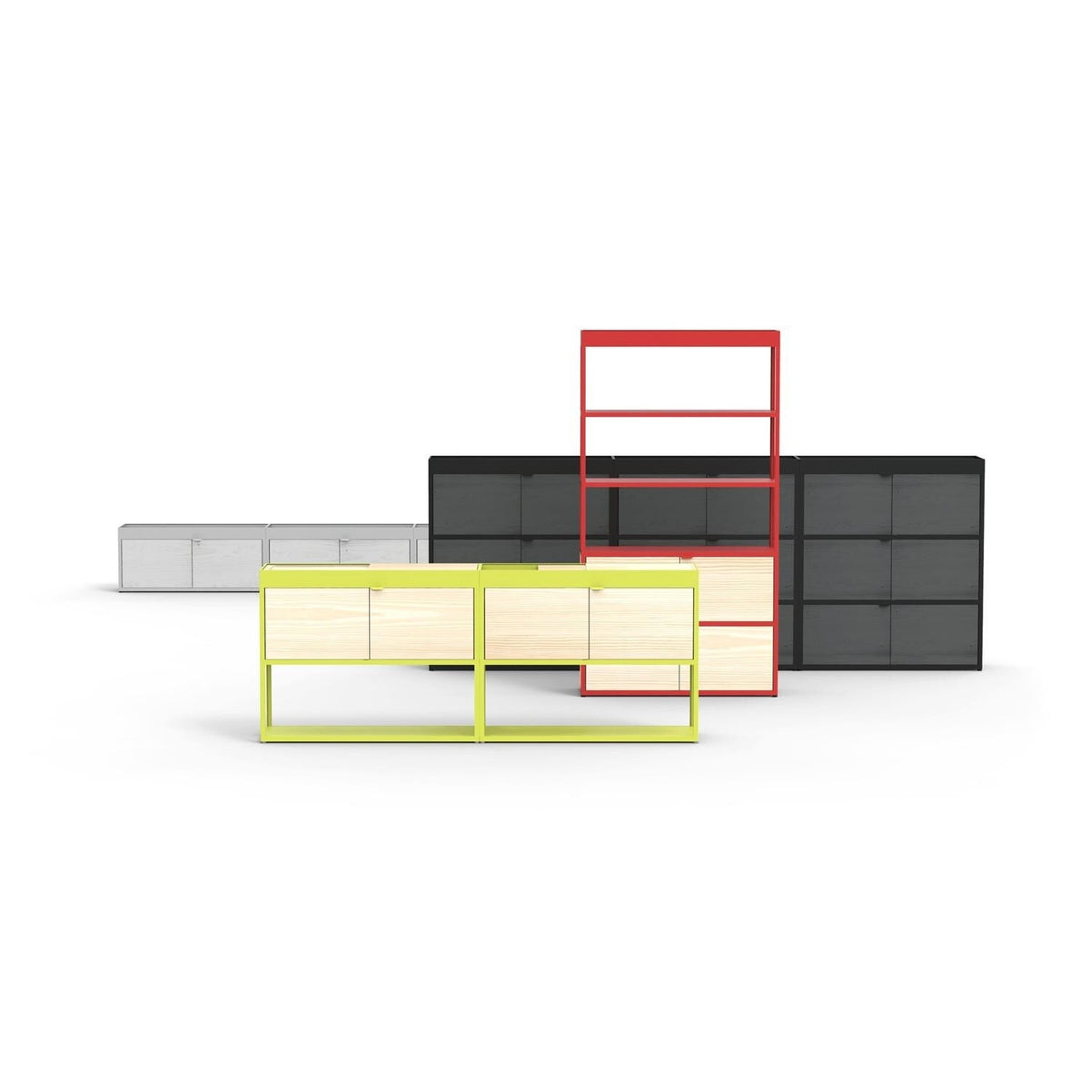 HAY New Order Trays 200x34x8cm