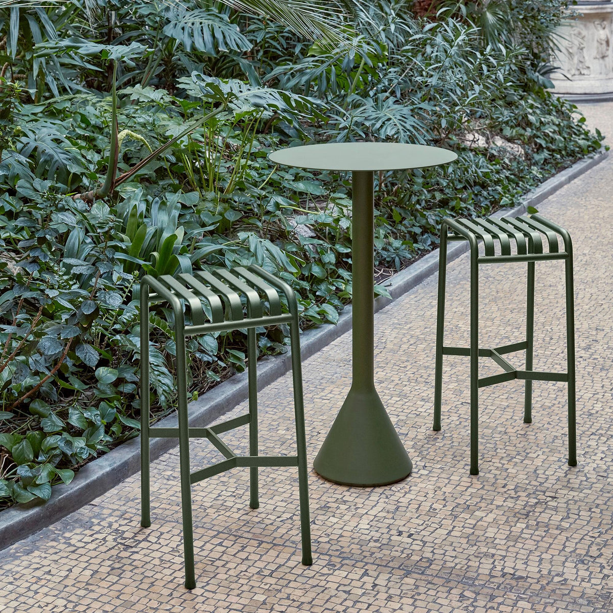 HAY Palissade Cone Gartentisch Ø60cm