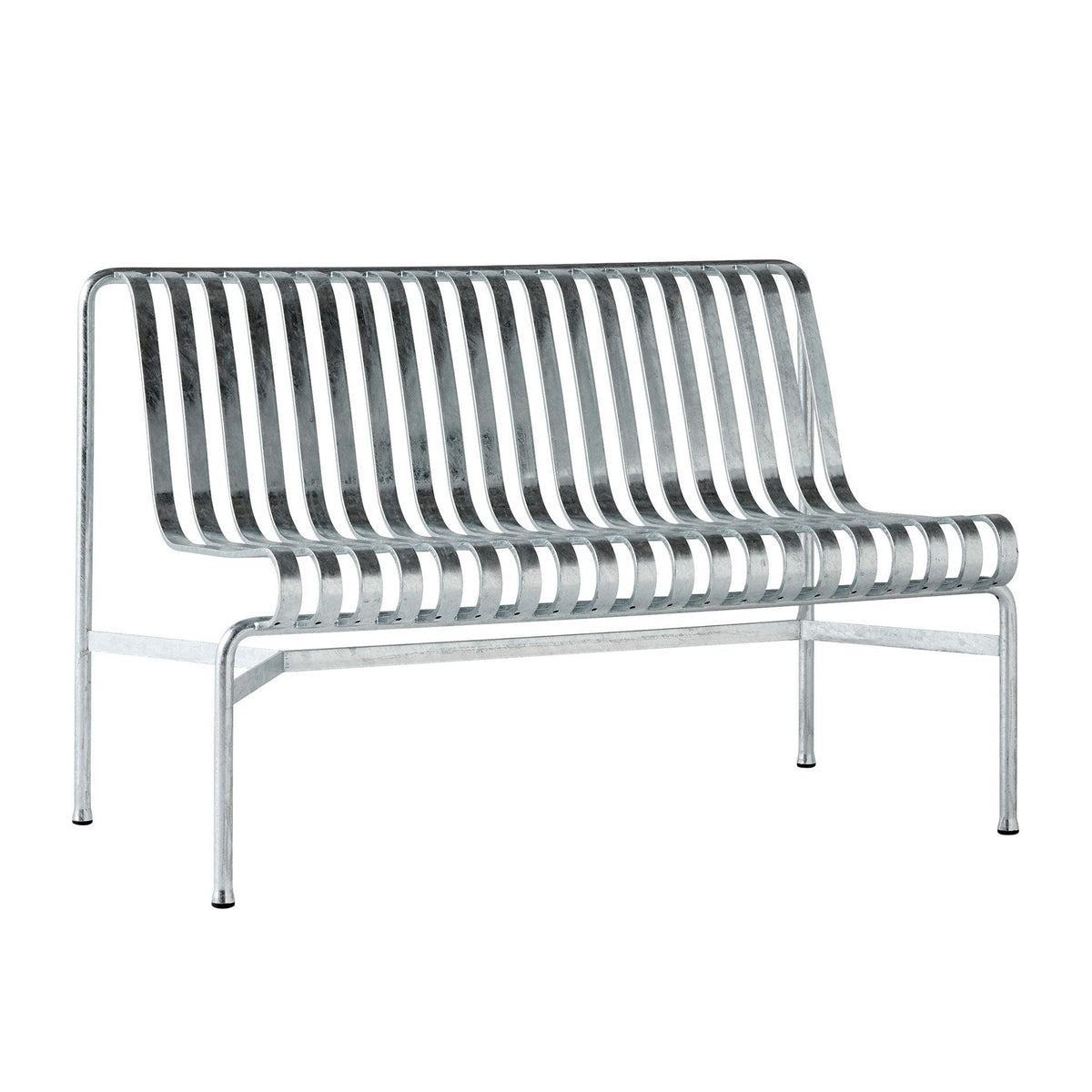 HAY Palissade Dining Bench ohne Armlehne Feuerverzinkt