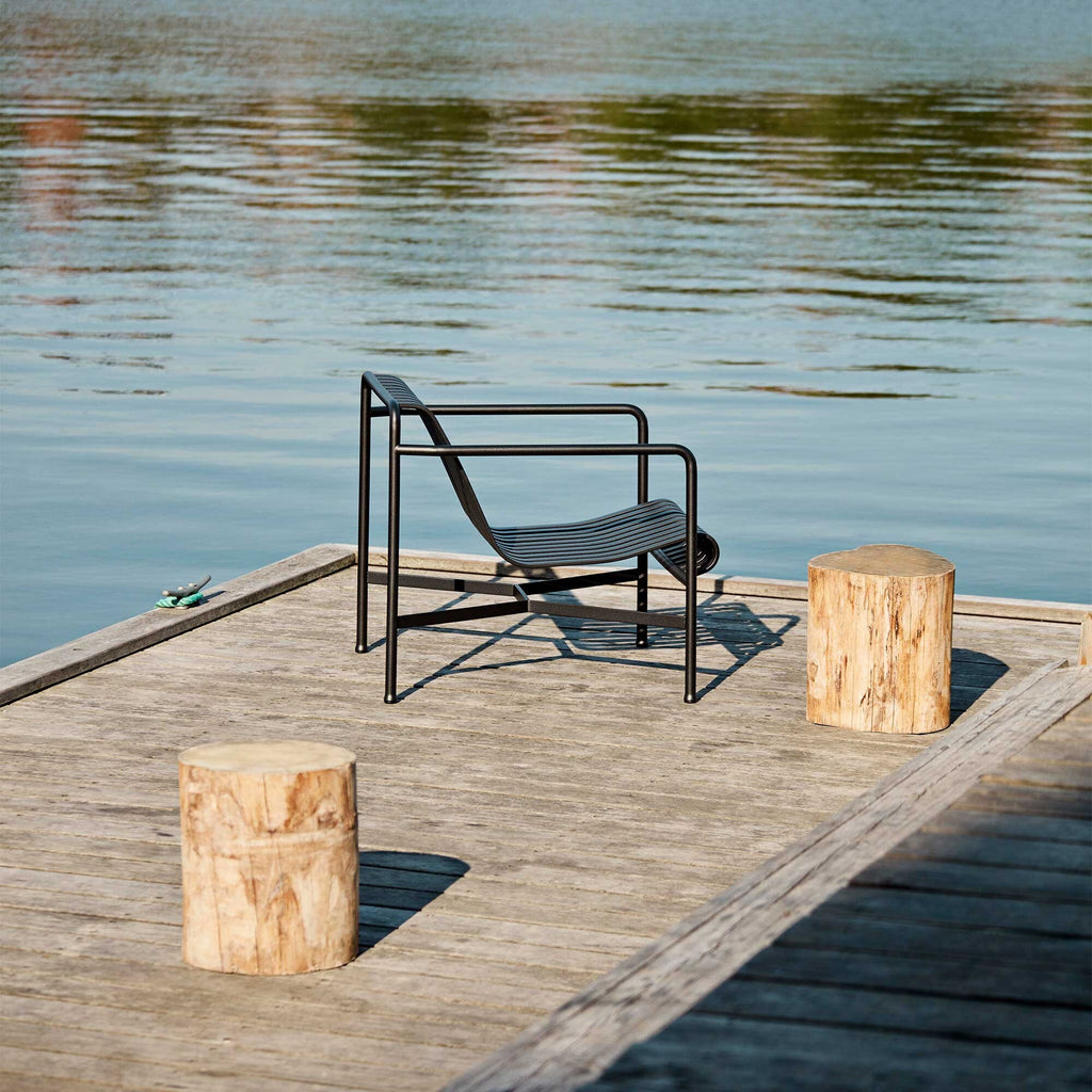 HAY Palissade Garten Loungesessel niedrig 2er Set