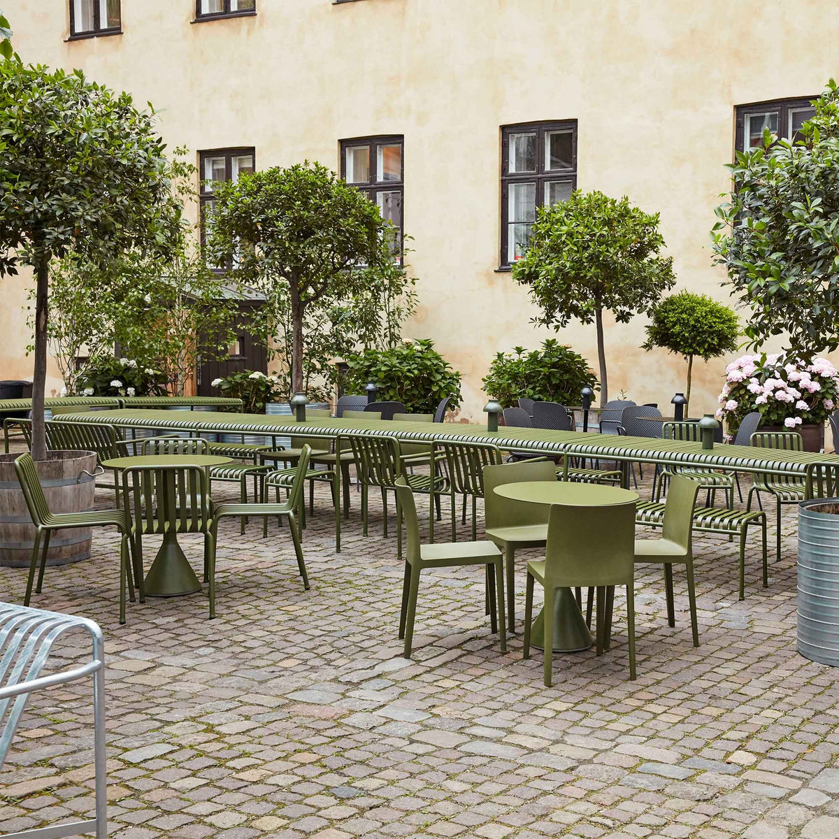 HAY Palissade Gartenstuhl 4er Set