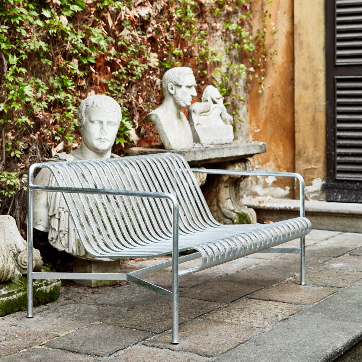 HAY Palissade Outdoor Lounge Sofa Feuerverzinkt
