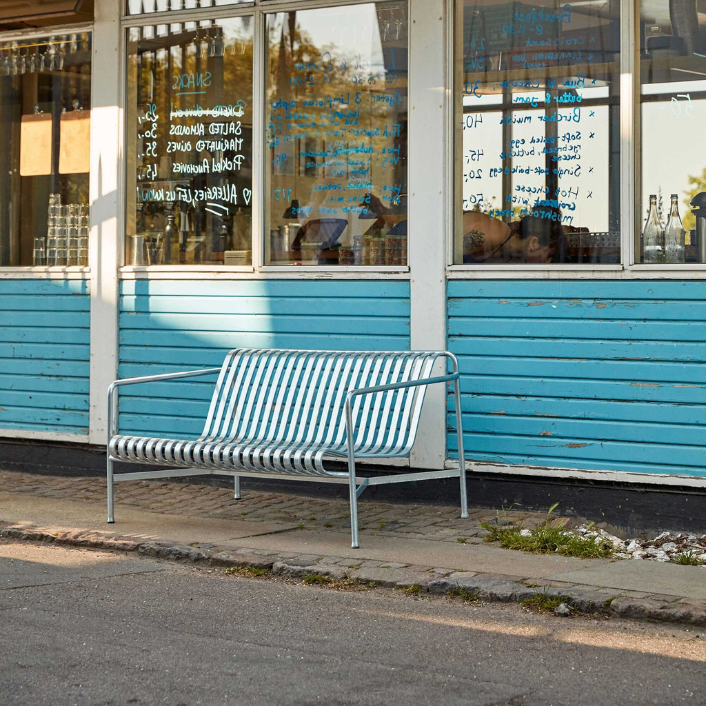 HAY Palissade Outdoor Lounge Sofa Feuerverzinkt