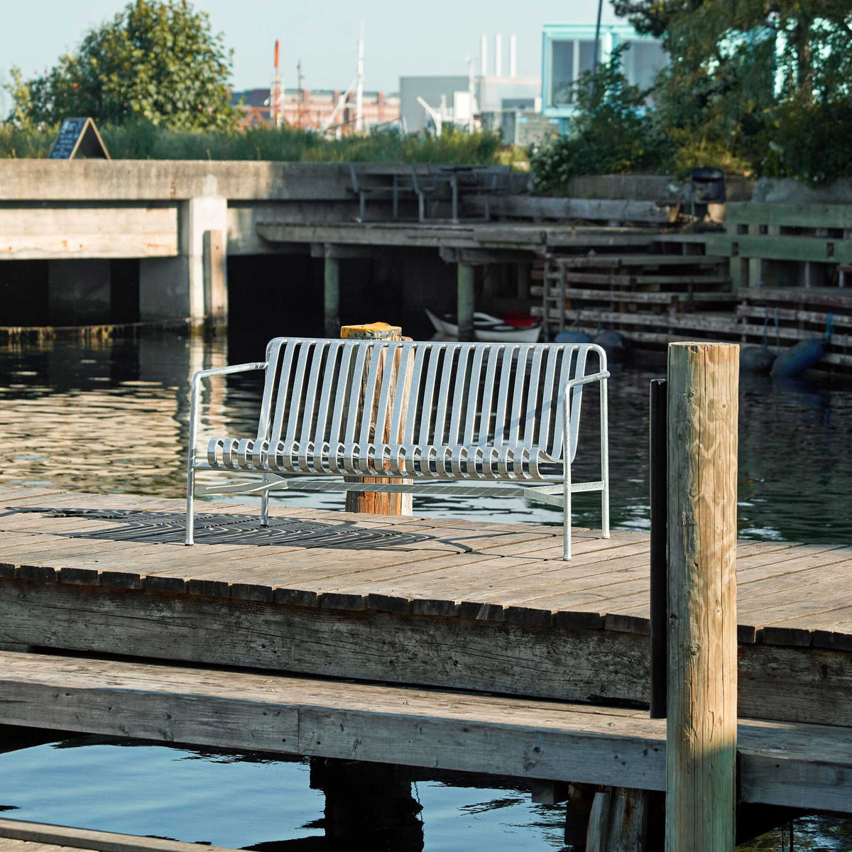 HAY Palissade Outdoor Lounge Sofa Feuerverzinkt