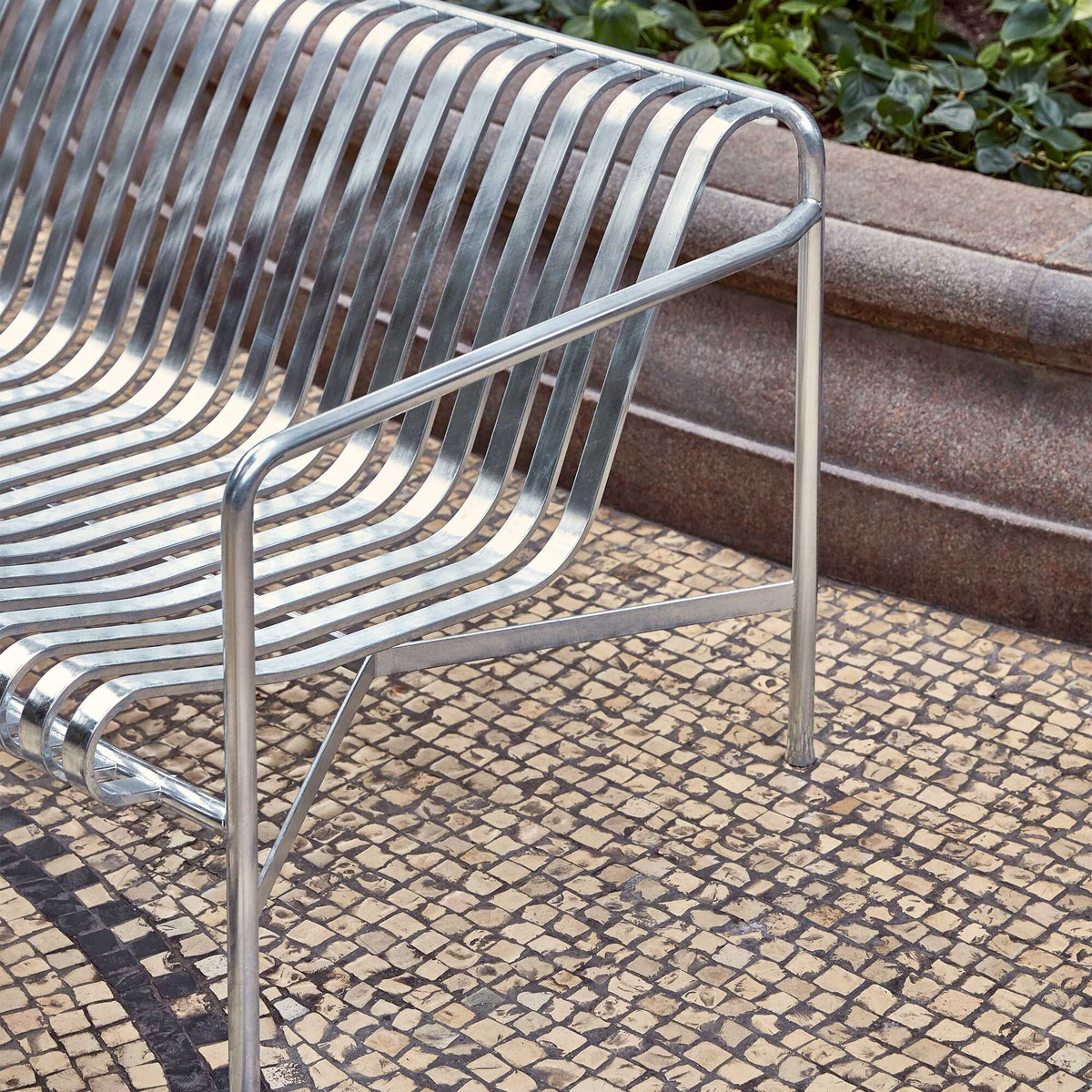 HAY Palissade Outdoor Lounge Sofa Feuerverzinkt