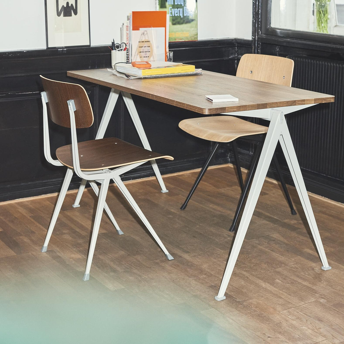 HAY Result Stuhl Gestell beige
