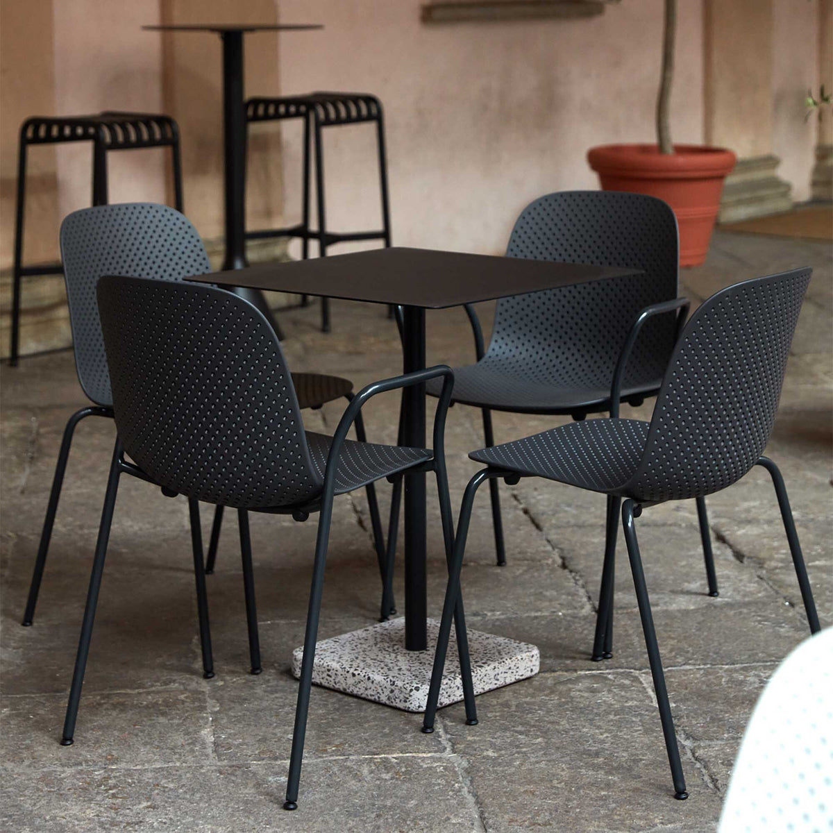 HAY Terrazzo Gartentisch 60x60cm