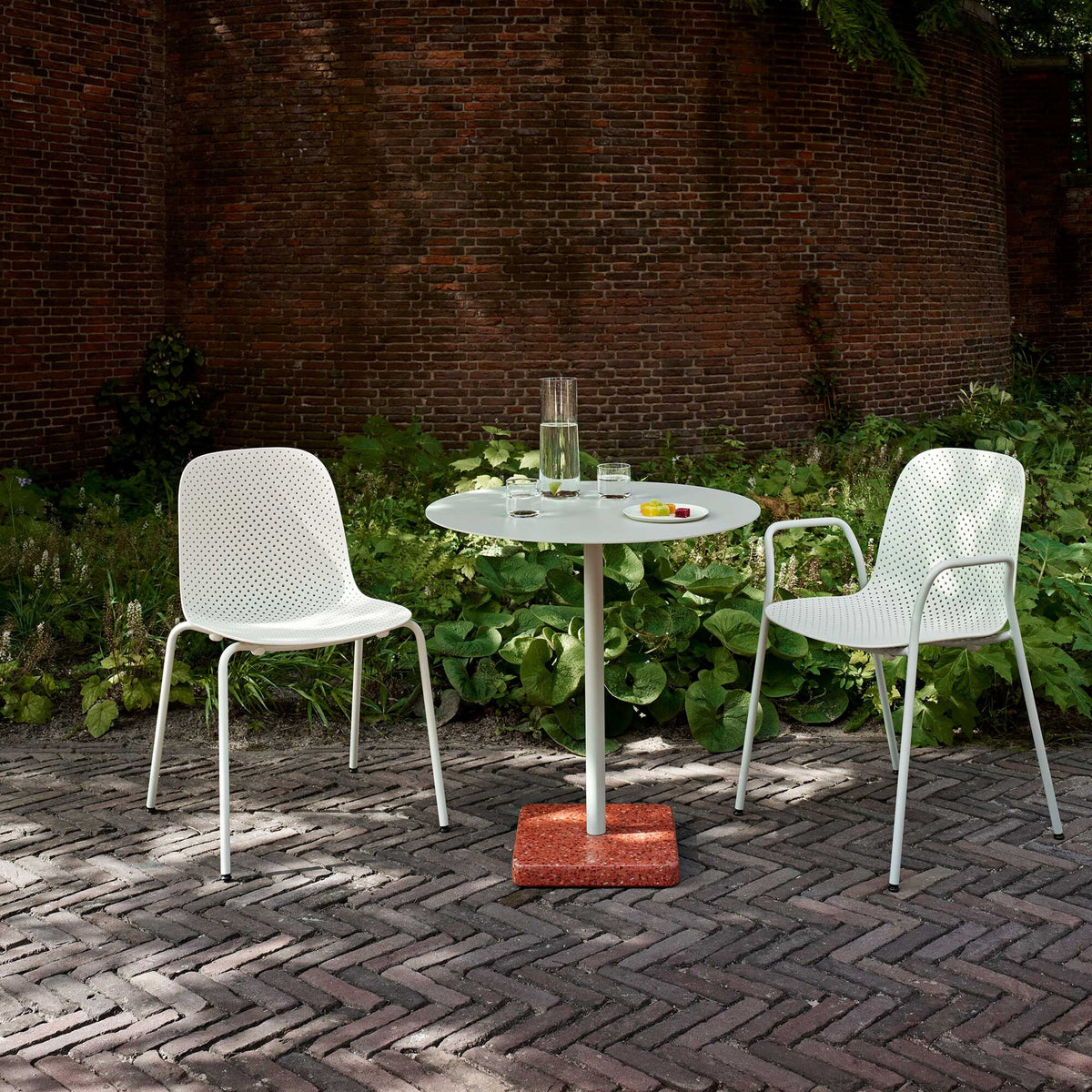 HAY Terrazzo Gartentisch Ø70cm