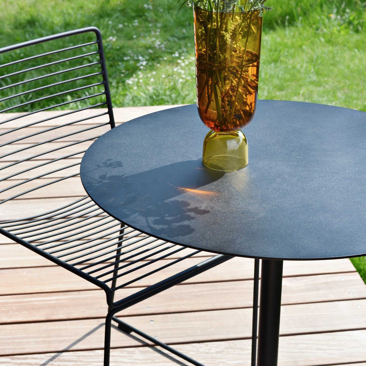 HAY Terrazzo Gartentisch Ø70cm