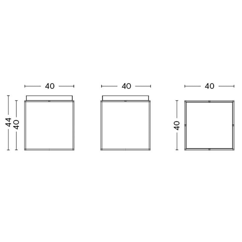HAY Tray Beistelltisch M