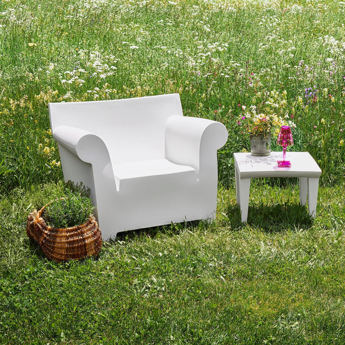 Kartell Bubble Club Garten Beistelltisch