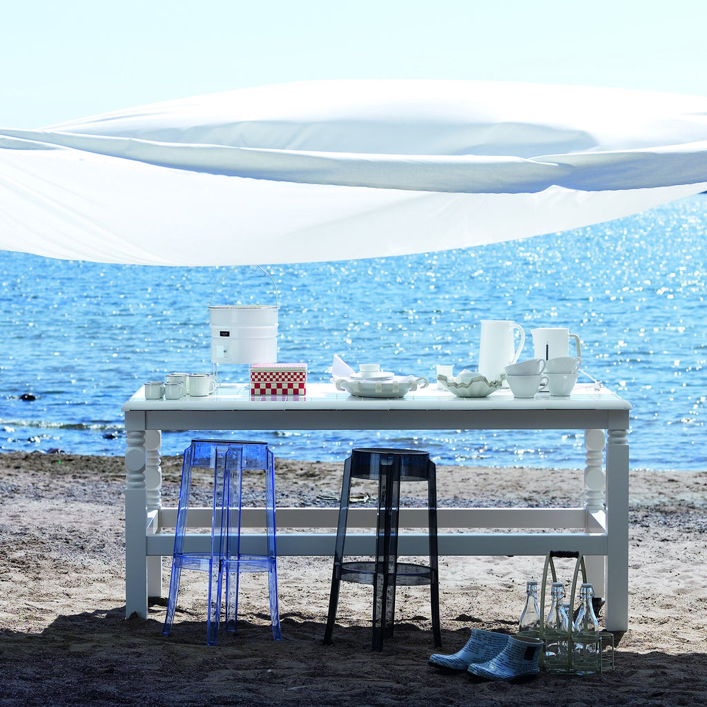 Kartell Charles Ghost Hocker 75cm