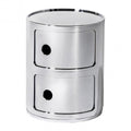 Kartell Componibili 2 Metallic Container