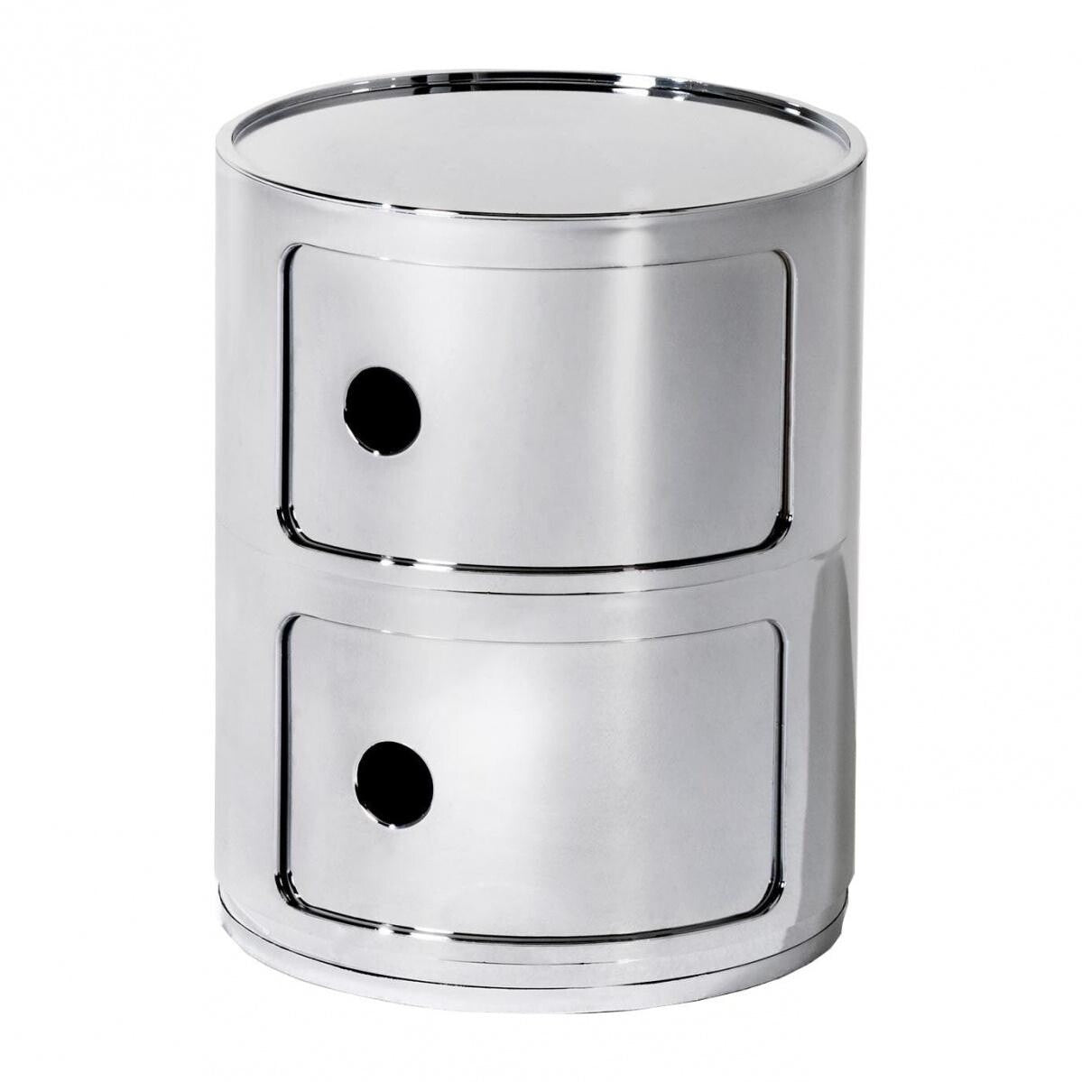Kartell Componibili 2 Metallic Container