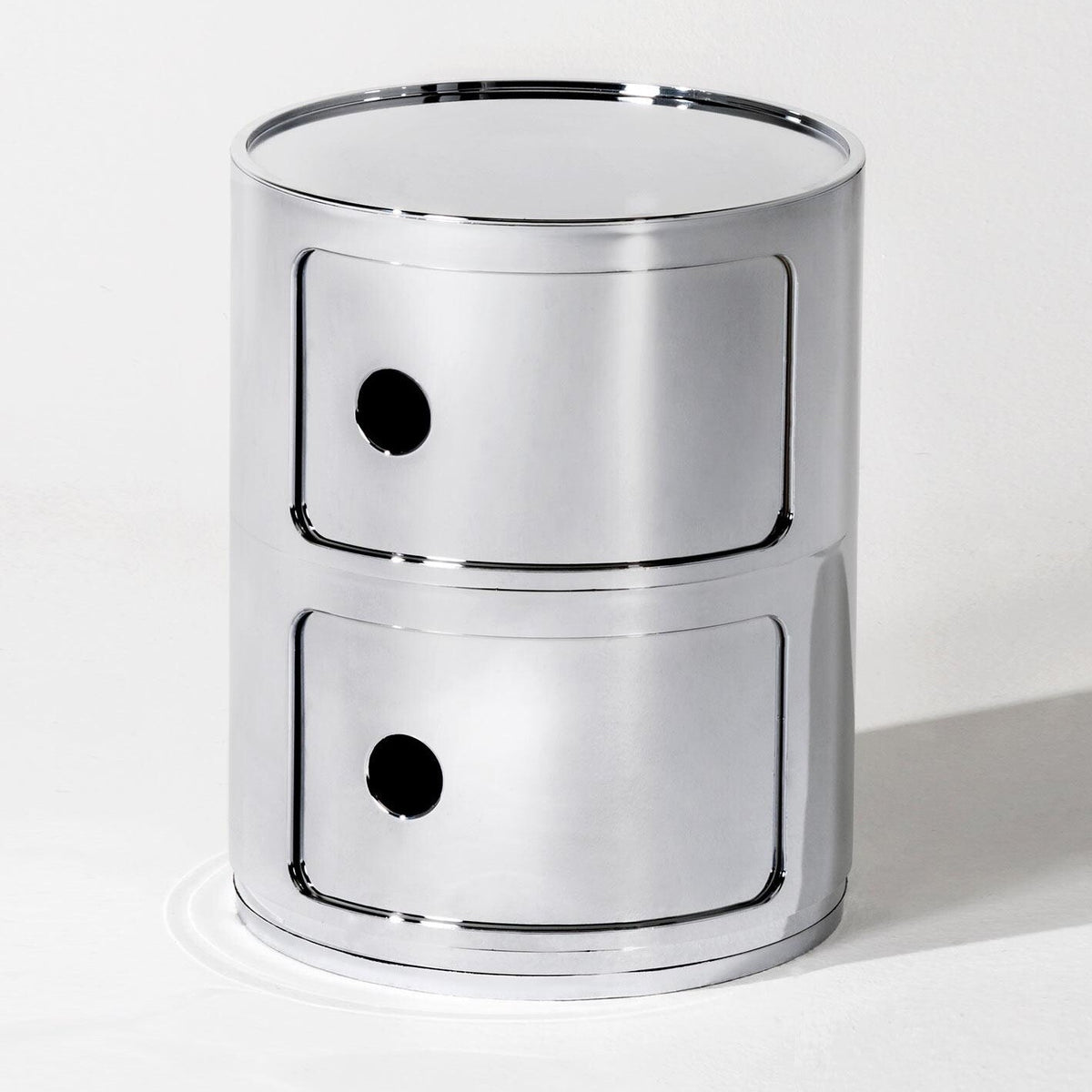 Kartell Componibili 2 Metallic Container