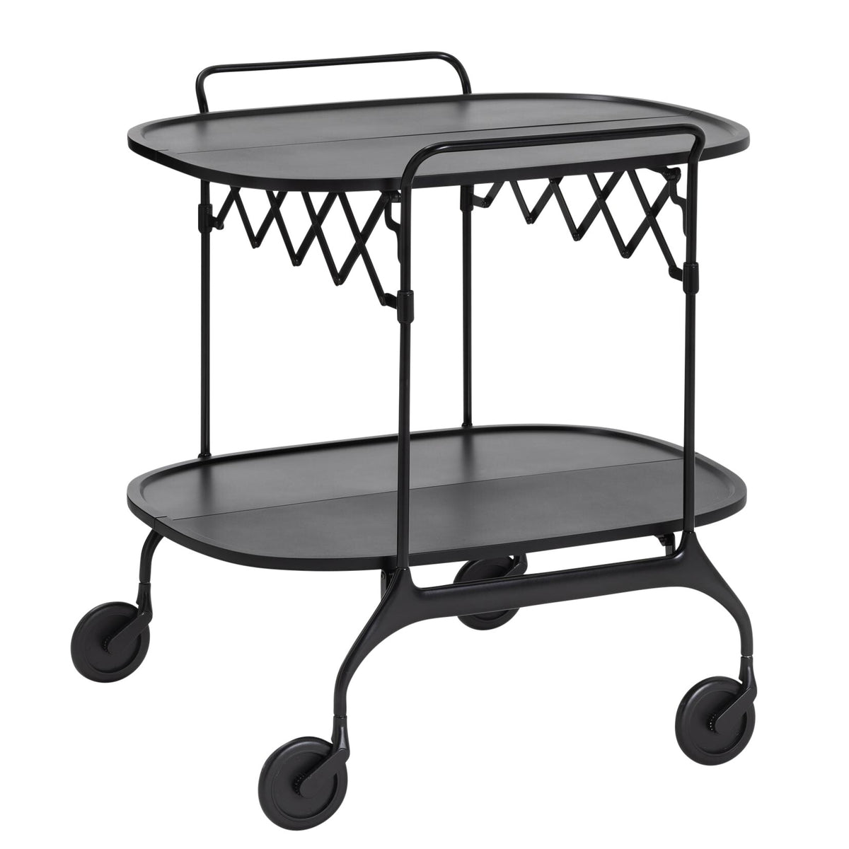 Kartell Gastone Servierwagen klappbar matt