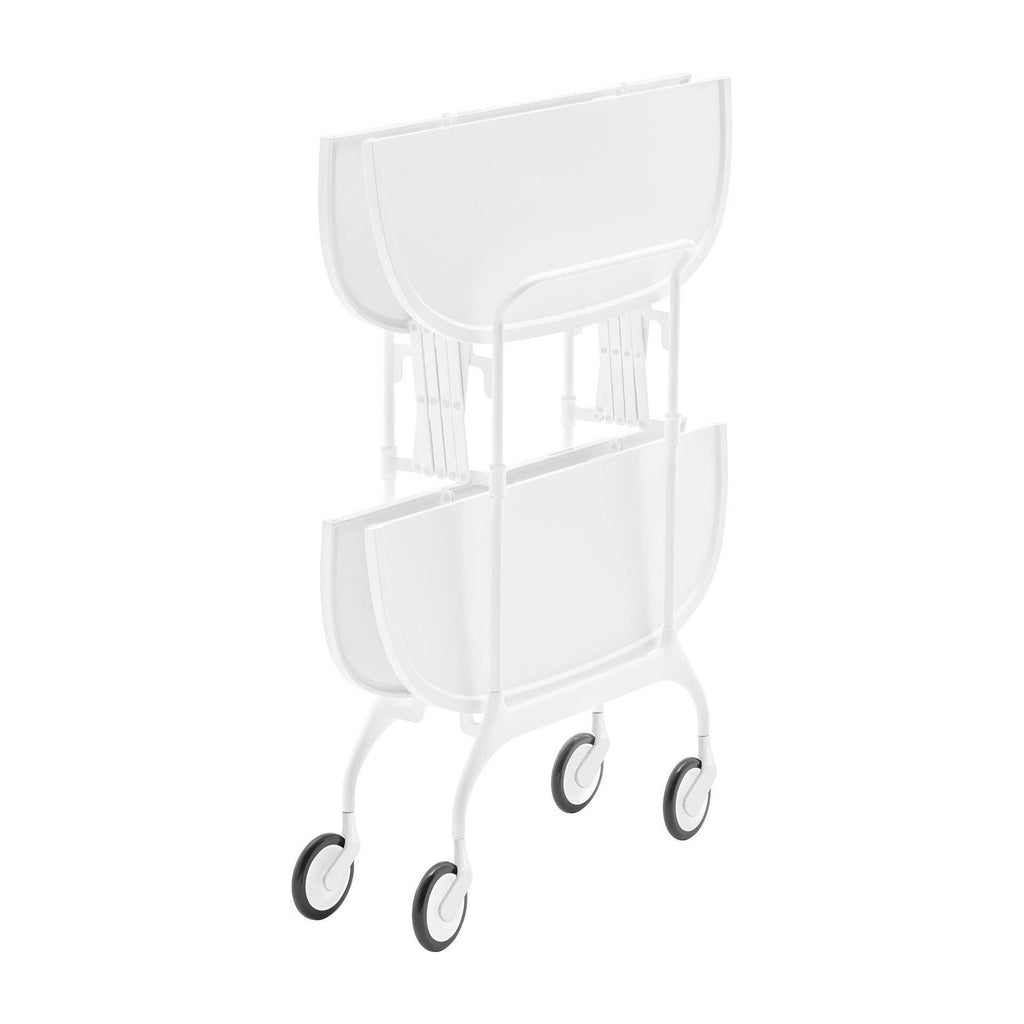 Kartell Gastone Servierwagen klappbar matt