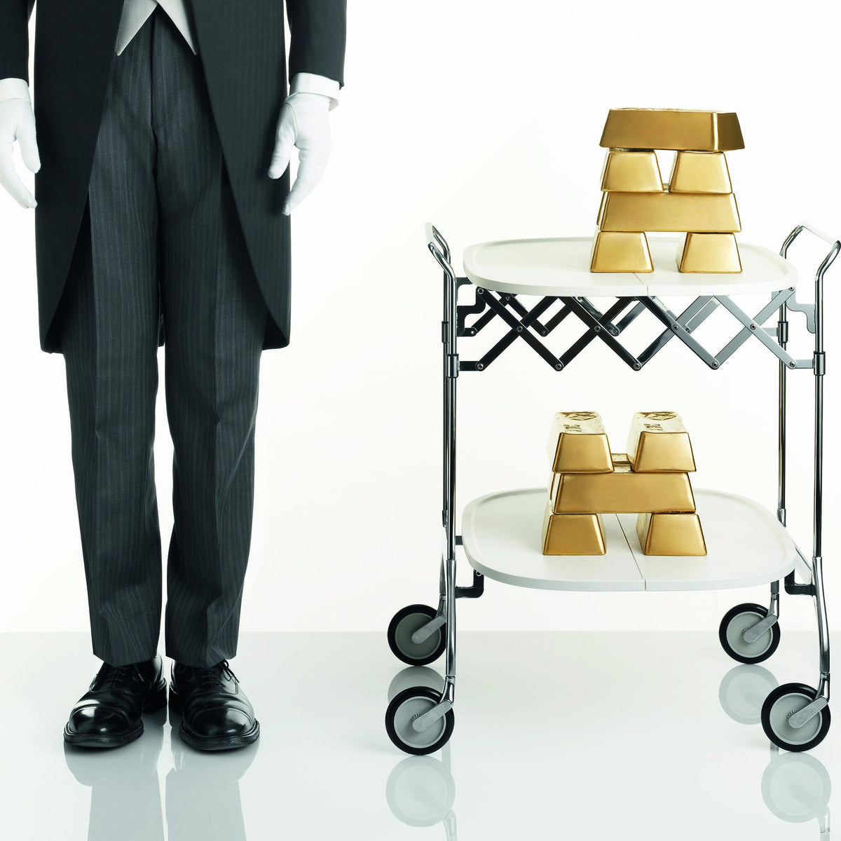 Kartell Gastone Servierwagen