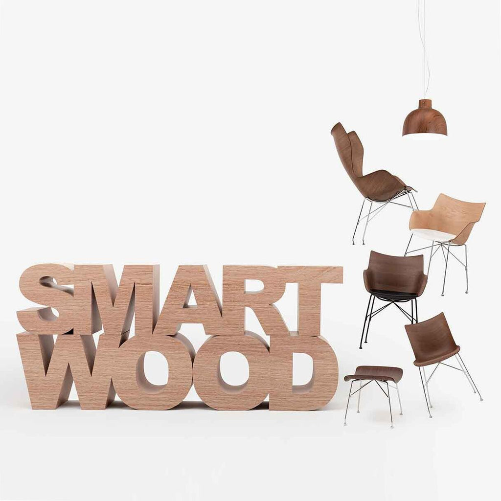 Kartell K/Wood Sessel