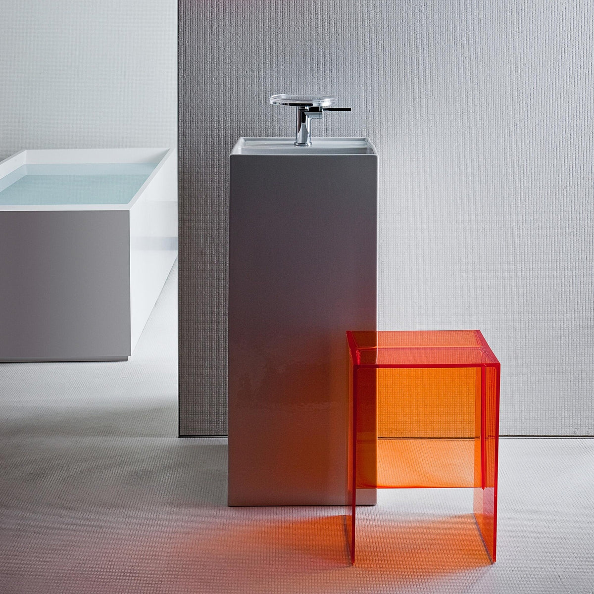 Kartell Laufen Max-Beam Hocker/Beistelltisch
