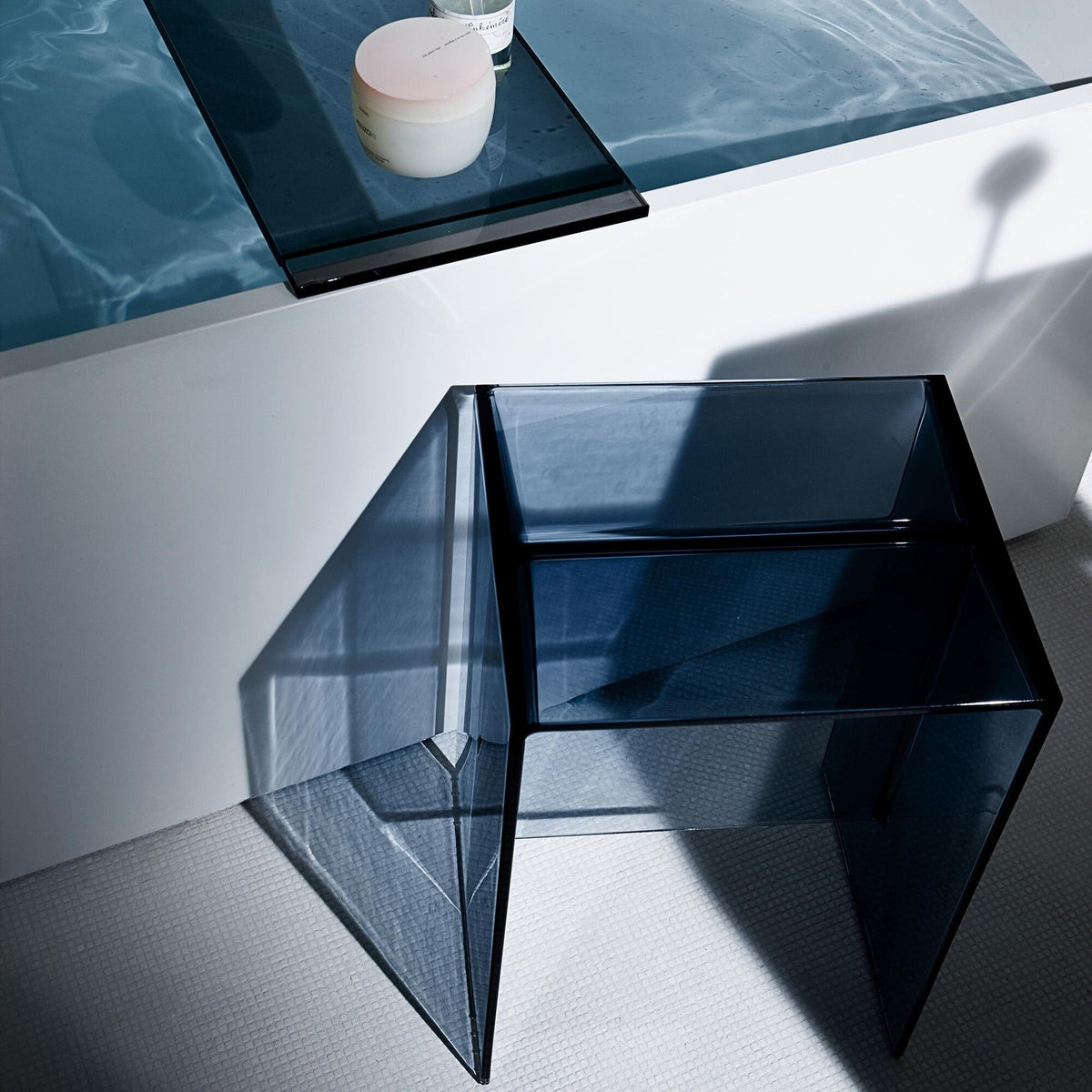 Kartell Laufen Max-Beam Hocker/Beistelltisch