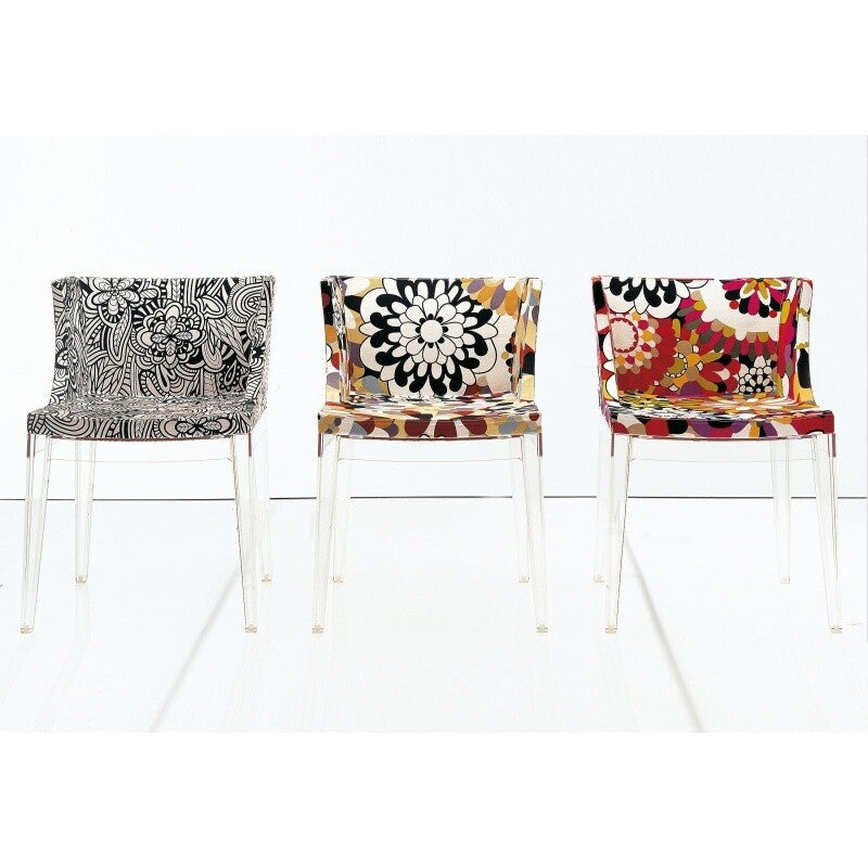 Kartell Mademoiselle Stuhl Gestell transparent