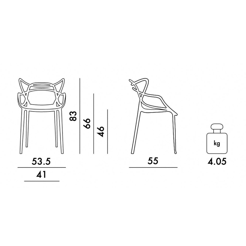 Kartell Masters Armlehnstuhl