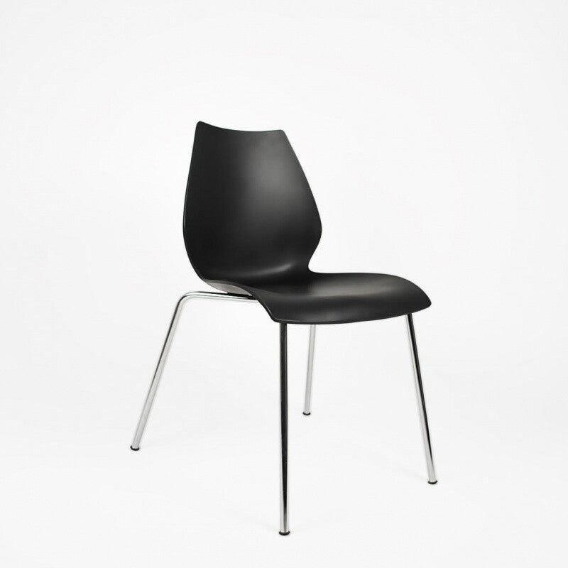 Kartell Maui Stuhl Gestell Stahlrohr verchromt