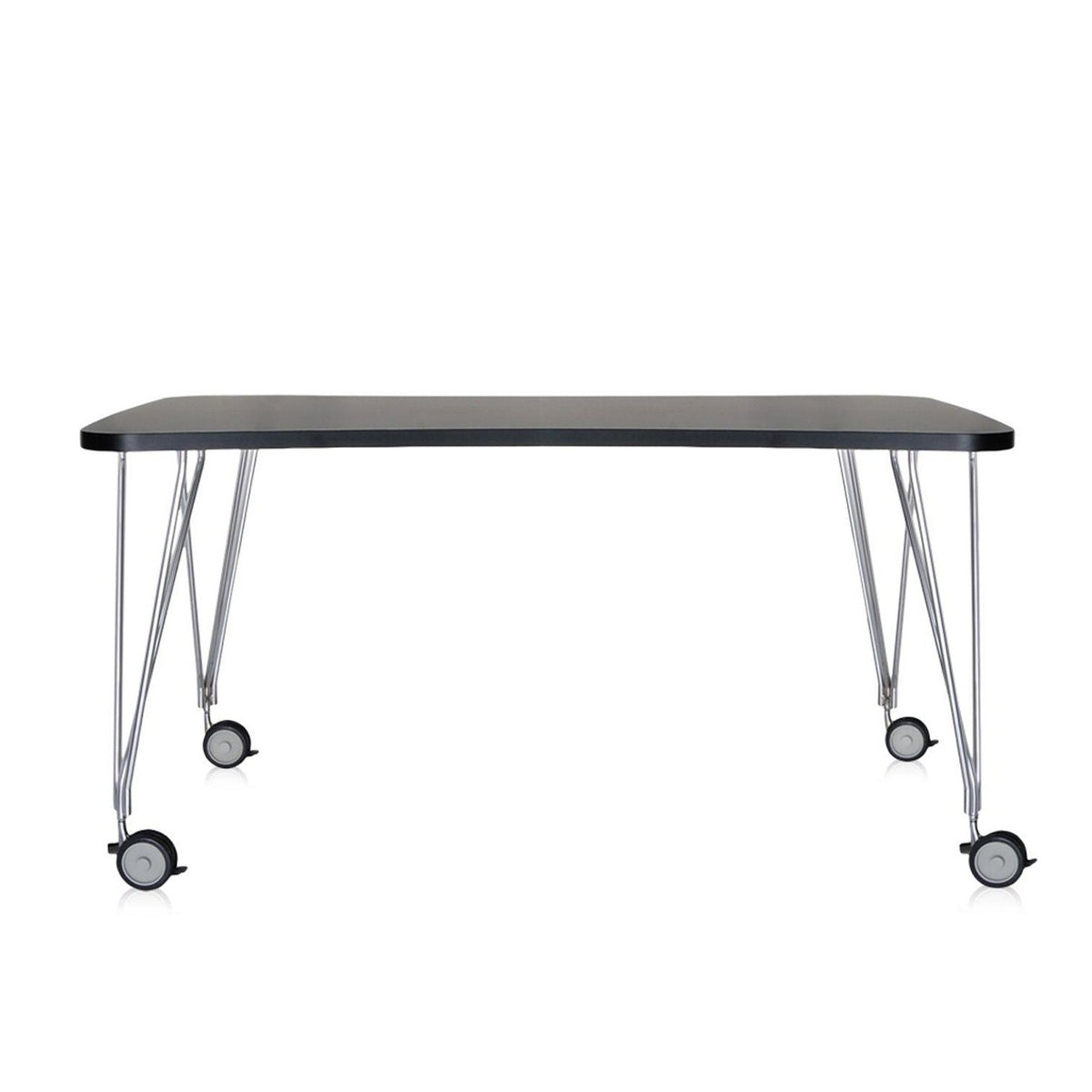 Kartell Max Tisch mit Rollen 160x80cm