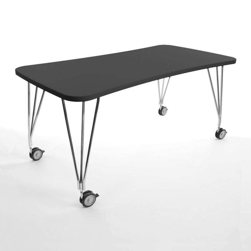 Kartell Max Tisch mit Rollen 160x80cm