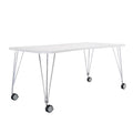 Kartell Max Tisch mit Rollen 190x90cm